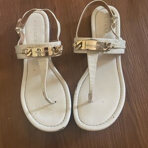 Coach sandals